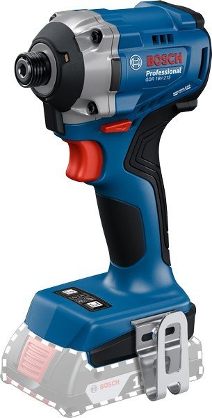 KLUCZ UDAROWY AKUMULATOROWY GDR 18V-215 0*AH L-BOXX BOSCH