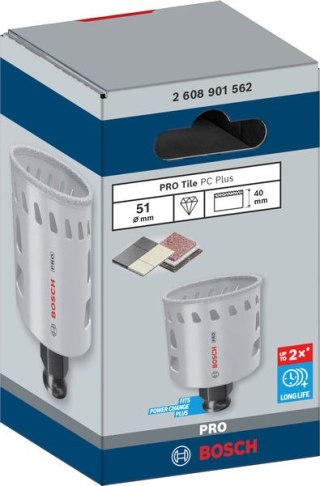 PIŁA OTWORNICA PRO PRO TILE PC PLUS 51 MM BOSCH