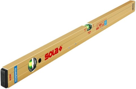 POZIOMICA WSKAŹNIK POZIOMU I PIONU MAGNETYCZNA AZM 180 CM SOLA