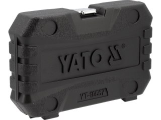 KOMPLET NASADEK UDAROWYCH 1/2'' DŁUGICH 10 SZT. 10-27MM YATO