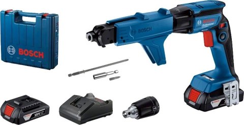 WKRĘTARKA AKUM. DO PŁYT GIPSOWYCH GTB 185-LI 2*2.0AH BOSCH