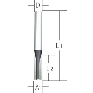 FREZ PROSTY 8-6 MM MAKITA