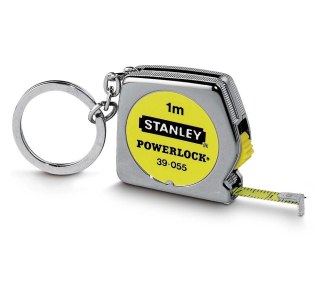 MIARA STALOWA POWERLOCK 1 M OBUDOWA CHROMOWANA STANLEY