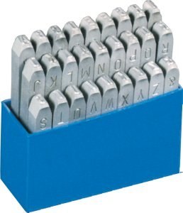 KOMPLET ZNACZNIKÓW LITERY 10MM BETA