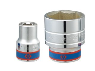 NASADKA KRÓTKA 6-KĄTNA CHROMOWANA 3/4'' 18MM KING TONY