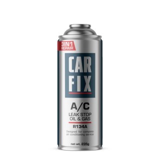 GAZ DO NAPEŁNIANIA KLIMATYZACJI 3IN1 235G R134A AUTA 1995-16 CAR FIX