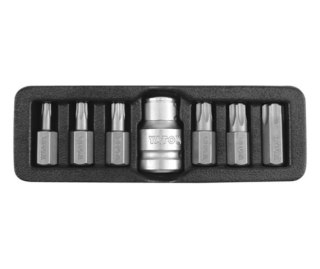 KOMPLET KLUCZY TORX T25-T55 7 SZTUK YATO