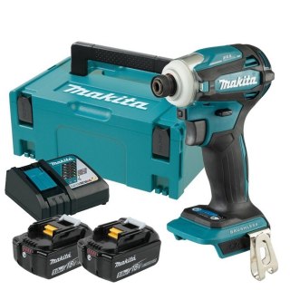 ZAKRĘTARKA UDAROWA AKUMULATOROWA 1/4'' 180NM 18V LTX 2*5.0AH MAKITA