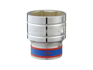 NASADKA KRÓTKA 6-KĄTNA CHROMOWANA 1/2'' 12MM KING TONY