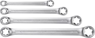 KLUCZE OCZKOWE TORX T6-T24, 4 SZTUKI NEO