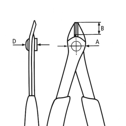 SZCZYPCE DO CIĘCIA 140MM ELECTRONIC SUPER KNIPS XL KNIPEX