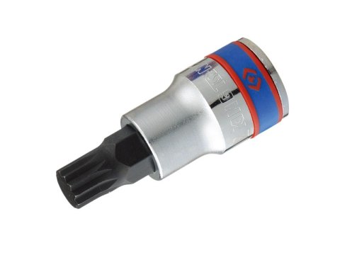 NASADKA TRZPIENIOWA KRÓTKA 1/2' Z KOŃCÓWKĄ SPLINE M8 KING TONY