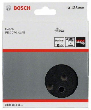 TALERZ SZLIFIERSKI D125 DO PEX 270 BOSCH