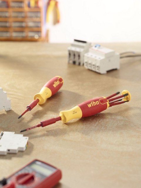 WKRĘTAK Z MAGAZYNKIEM BITÓW LIFTUP ELECTRIC WIHA