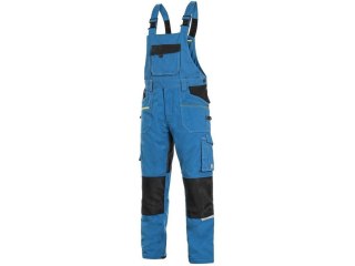 SPODNIE CXS OGRODNICZKI STRETCH NIEBIESKO-CZARNE ROZMIAR 50 CXS