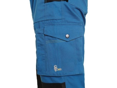 SPODNIE CXS OGRODNICZKI STRETCH NIEBIESKO-CZARNE ROZMIAR 50 CXS