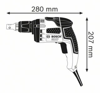 WKRĘTARKA GSR 6-45TE 701W 12NM 1/4'' 0-4500OBR/MIN BOSCH