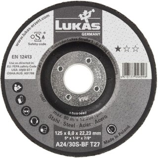 TARCZA WYPUKŁA T27 115*6.0*22 A24/30S-BF PREMIUMFLEX ROTTLUFF