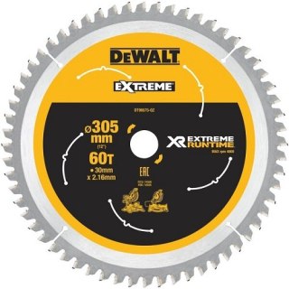PIŁA SPIEKOWA 305*30MM/60T CIĘCIE POPRZECZNE DEWALT