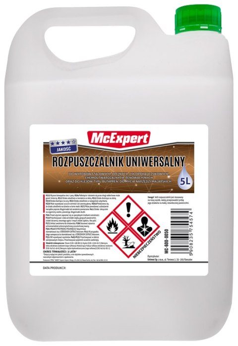 ROZPUSZCZALNIK UNIWERSALNY DC 5L MC EXPERT