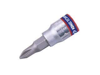 NASADKA 1/4 Z KOŃCÓWKĄ KRZYŻAKOWĄ 3*37MM KING TONY