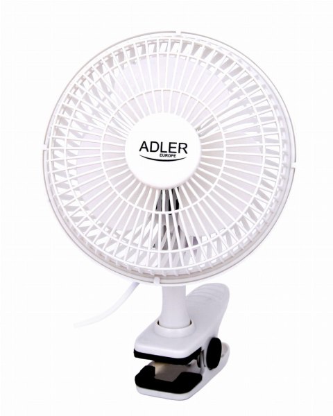 WENTYLATOR 15CM Z KLIPSEM+PODSTAWA AD 7317 ADLER