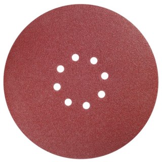 KRĄŻKI ŚCIERNE 225MM 5 SZTUK GR.240 225MM Z OTWORAMI DEDRA
