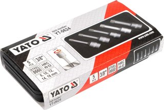 ZESTAW WYKRĘTAKÓW DO SZPILEK 5 CZĘŚCI 1/2'' YATO